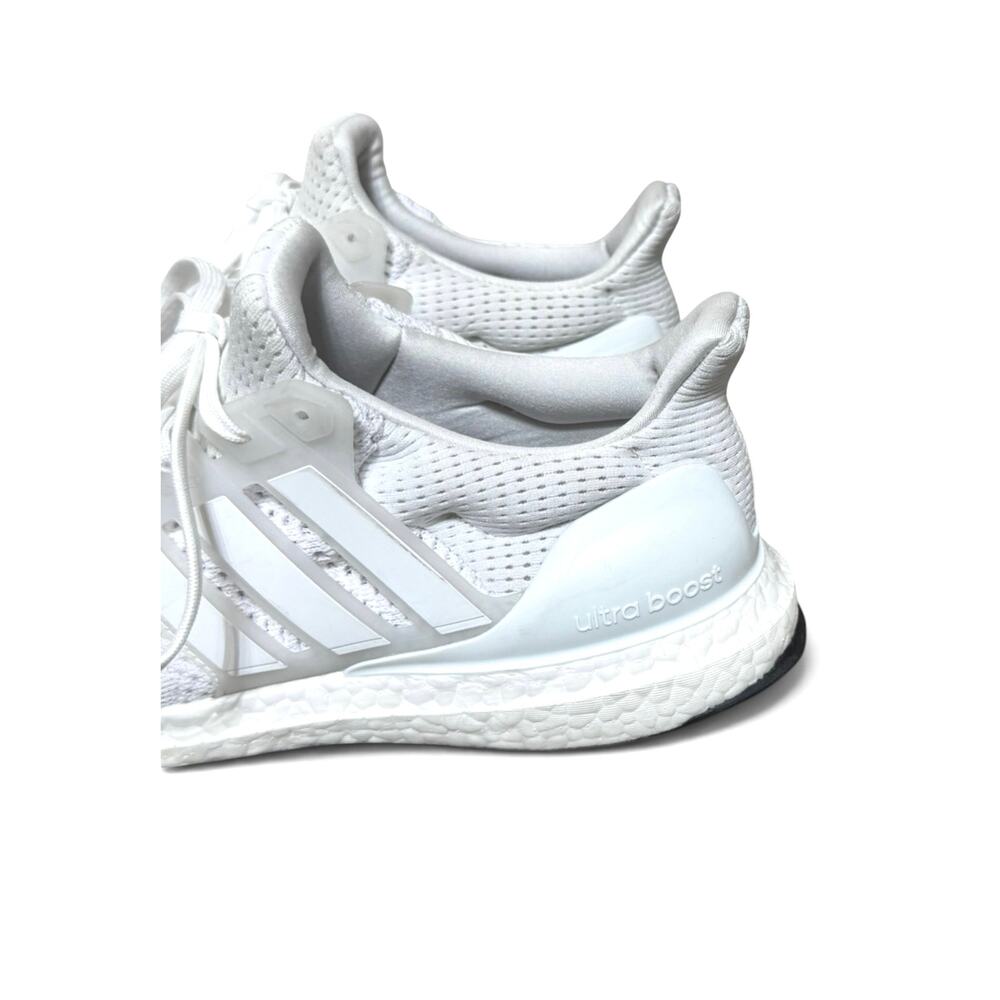 Adidas Women’s Size 11 Ultraboost 1.0 DNA Running Shoes White Knit - Picture 4 of 9